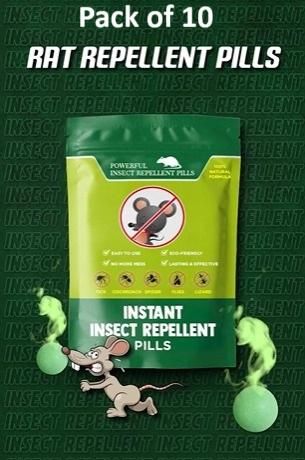 Poison RAT AND INSECT PEST Pellets Pack of 1 ( 15 Goli)